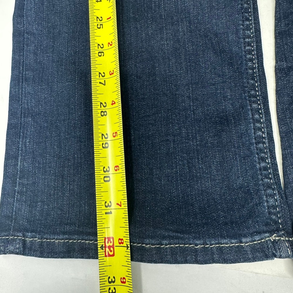 Silver Jeans Jeans Women 22 Dark Elyse Straight Curvy Fit Stretch Denim - Picture 6 of 13